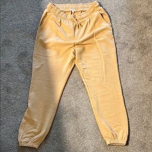 WeWoreWhat Women’s Beige Joggers